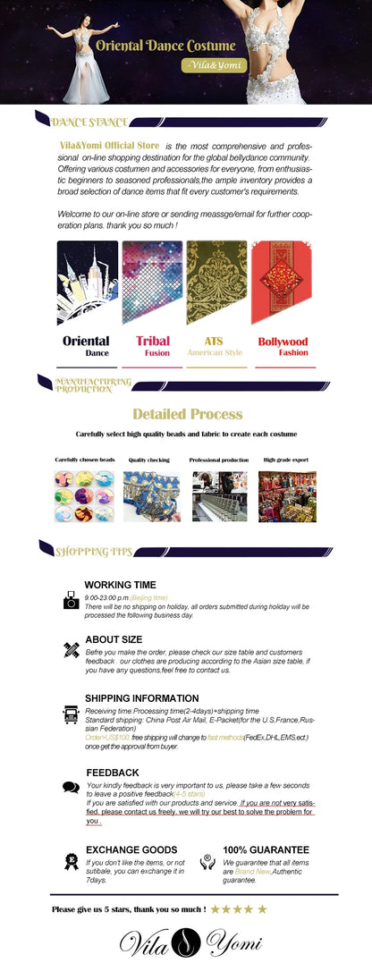 Women Sexy Belly Dance Beaded Top Bra & Belt 2pieces Belly Dance Costume Outfit Set Female Bollytwood Dance Costume 11 Colors