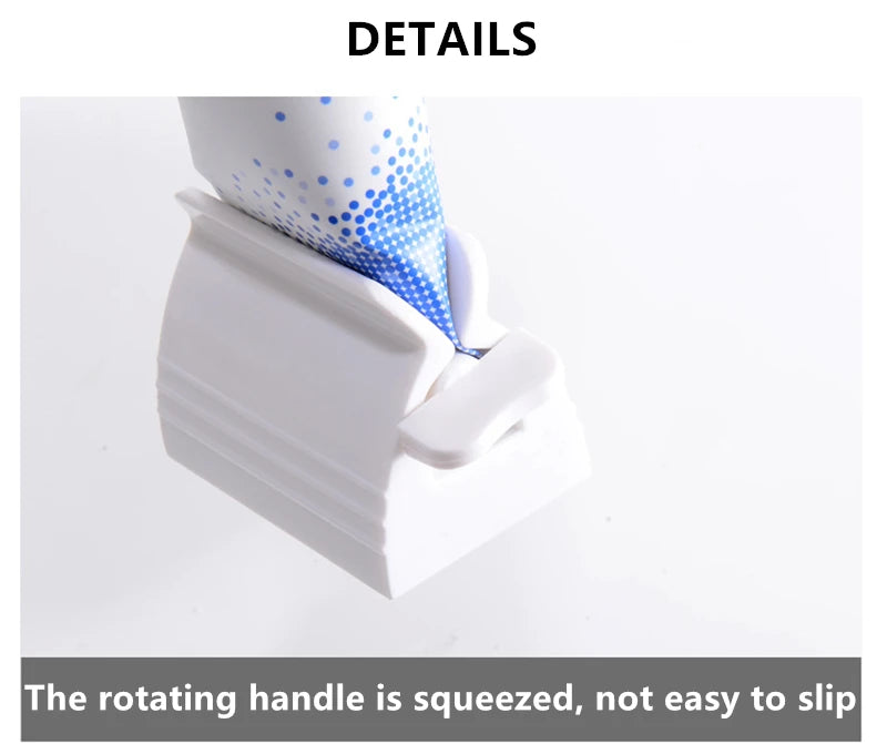 1/2pcs Multifunction Toothpaste Tube Squeezer Manual Squeezer Toothpaste Easy Portable Plastic Dispenser Bathroom Accessories - AMULET RING STORE