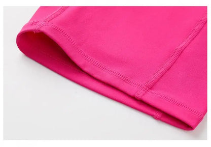 Marathon Compression Shorts with Waistband Pocket Men Women Quick Dry Nylon Workout Tights for Cycling Running Training