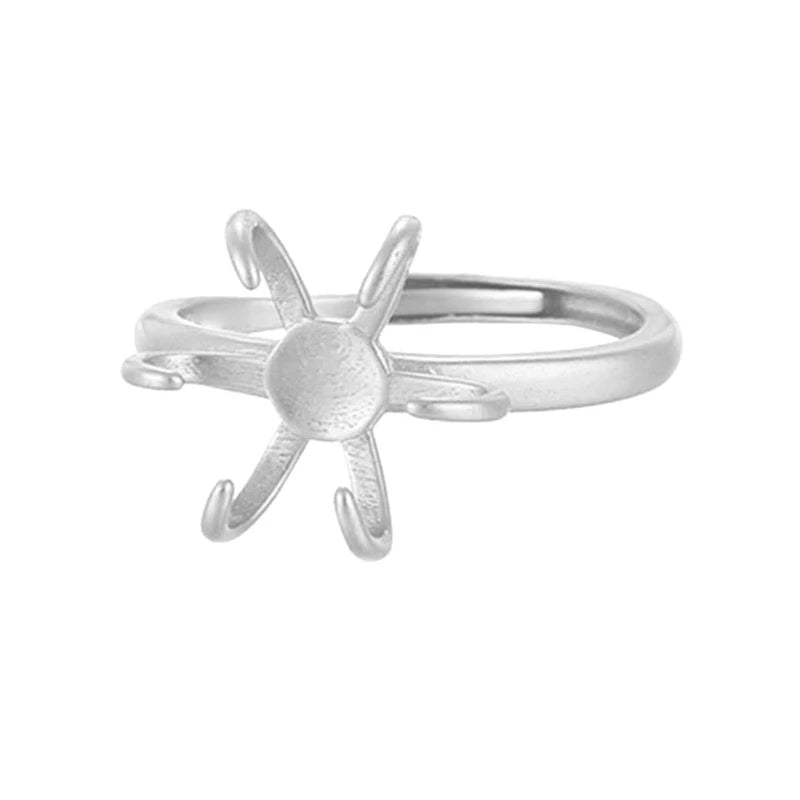 18x21 19x19mm Opening Women Rings Blank Base Heteromorphic Rings Brackets DIY Women Men Rings Setting Jewelry Making Accessory - AMULET RING STORE