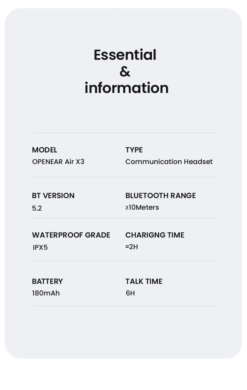 Bone Conduction Wireless Bluetooth Earphones Sports Gaming Headset with Mic Hands-Free Running Earbuds