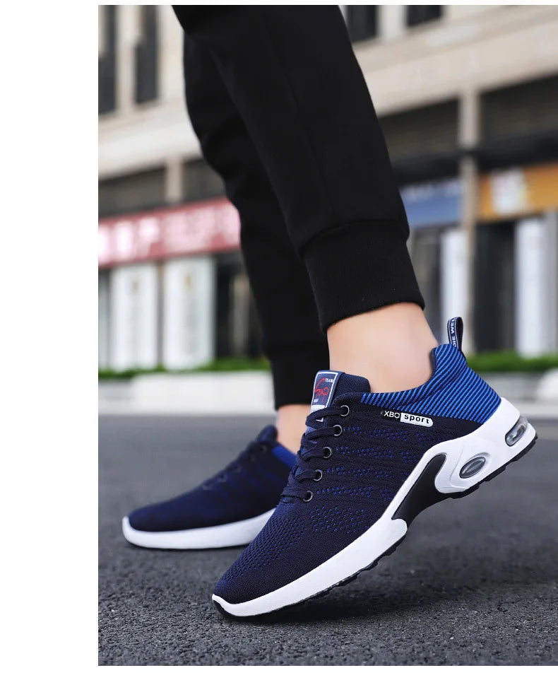 sneakers Men 2025 new men's shoes lace-up running shoes Light casual sneakers - AMULET RING STORE