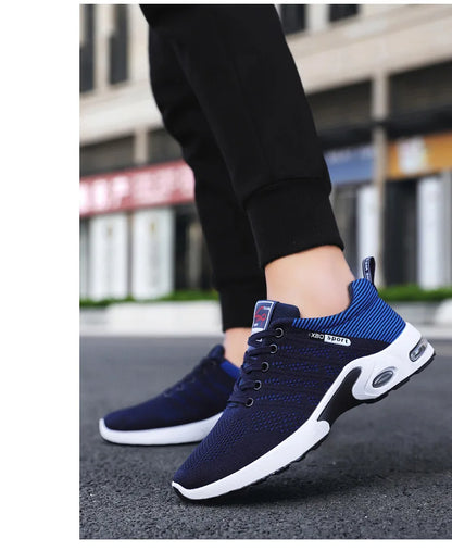 sneakers Men 2025 new men's shoes lace-up running shoes Light casual sneakers - AMULET RING STORE