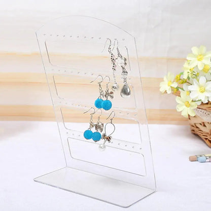 24/48 Holes Earrings Display Stand Holder Jewelry Show Rack Acrylic Organizer - AMULET RING STORE