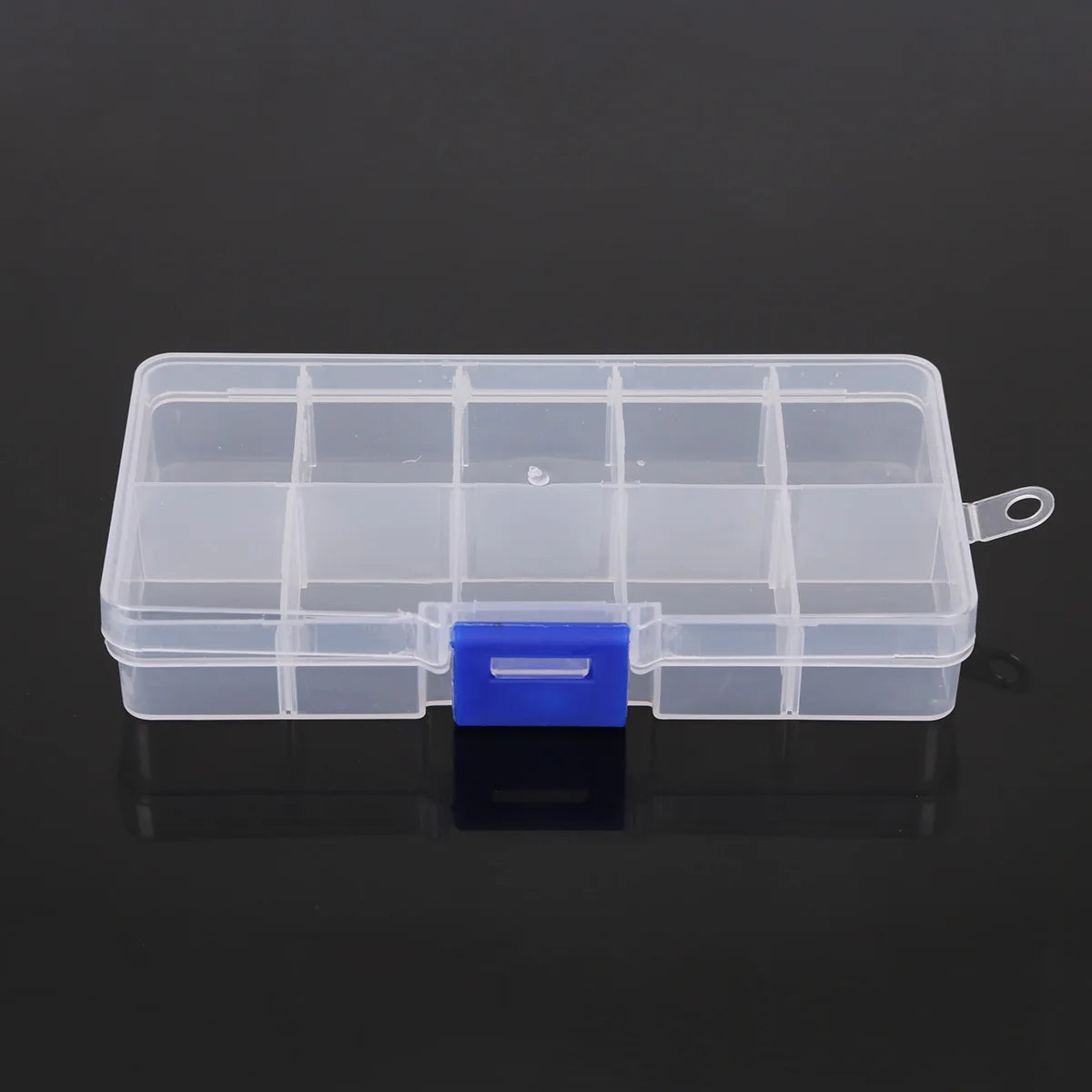 10 Grids Plastic Storage Jewelry Box Compartment Adjustable Container for Beads Earring Box for Jewelry Rectangle Box Case - AMULET RING STORE