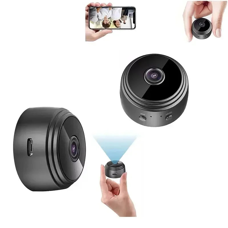 A9 A13 Mini IP Camera Wireless Micro Camcorders Night Version Voice Video Security Surveillance Wifi Cameras Smart Home - AMULET RING STORE
