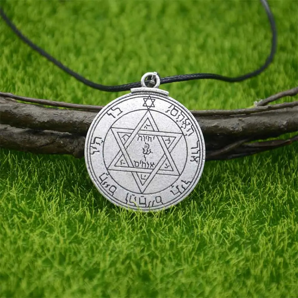 Nostalgia Key Of Solomon 7 Archangel Saint Michael Seal Pendant Necklace