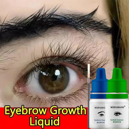 Fast Eyebrow Growth Serum Eyelash Hair Growth Anti Hairs Loss Product Prevent Baldness Fuller Thicker Lengthening Eyebrow Makeup - AMULET RING STORE