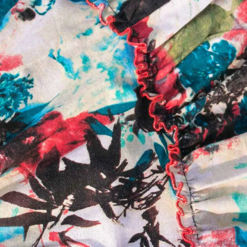 TIYIHAILEY Long Maxi A-line Elastic Waist Women Summer Spring S-2XL Cotton Linen Print Big Hem Vintage Skirts 2025