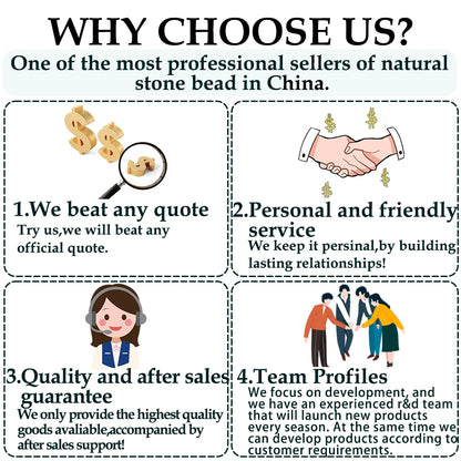 45 Styles Natural Stone Beads Amethyst Purple Jades Agate Crystal Glass Beads Jewelry Making Findings DIY Bracelet Accessories - AMULET RING STORE