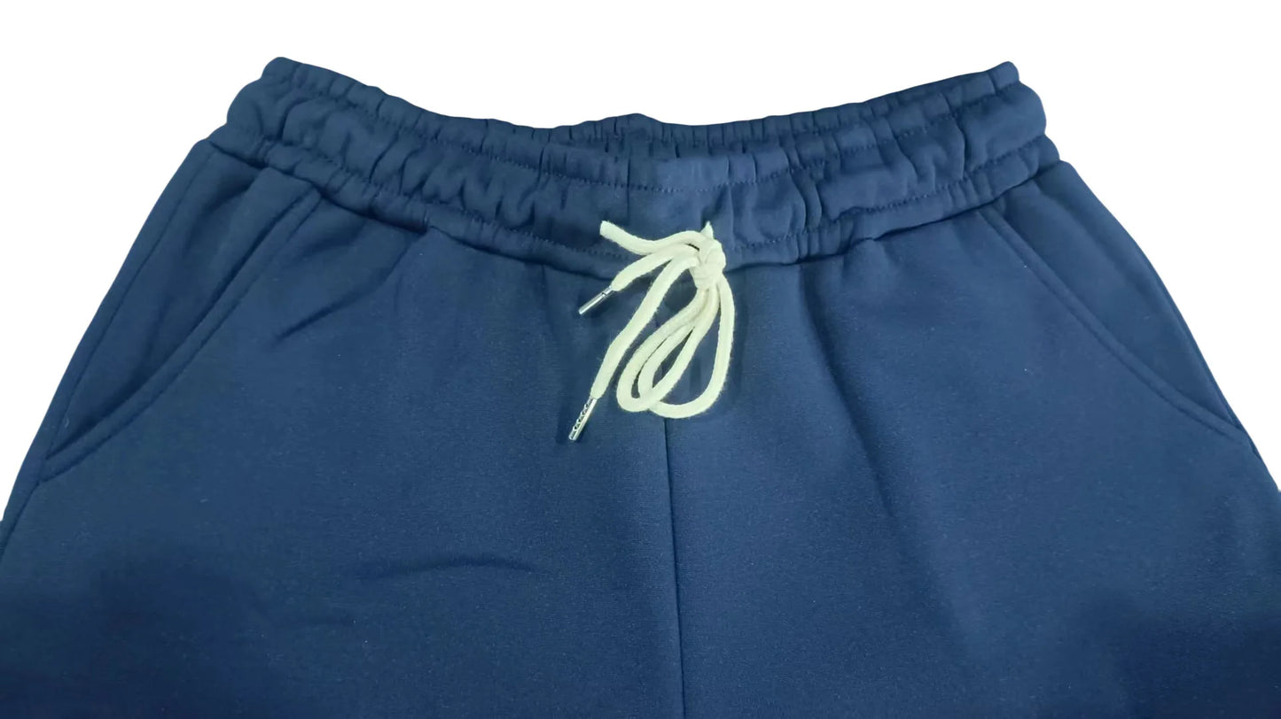 New autumn and winter velvet men's casual overalls multi-pocket pants large size sports casual trousers