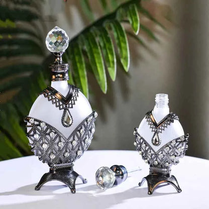 2/10pcs 10/30ml New Vintage Essential Oil Bottle Attar Oil Bottle Volatile Oil Container Perfume Bottle  Cosmetic Packing Gift