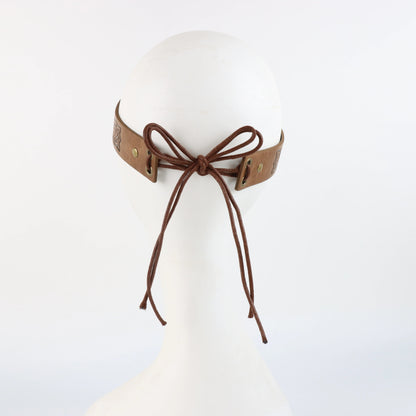 Medieval Knight Headband Viking King Crown Dress Up Halloween Cosplay LARP Accessory Ancient Roman Warrior Gladiator Headgear - AMULET RING STORE