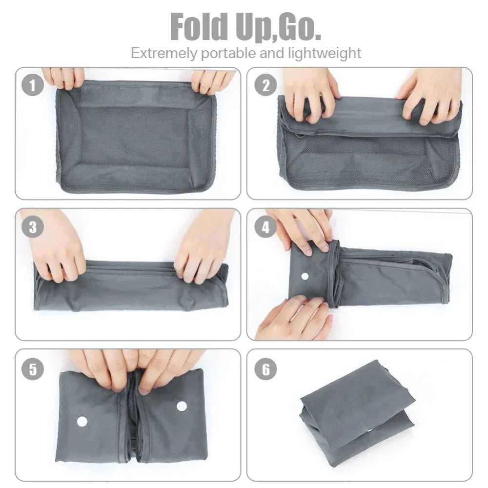 8/7/6 pieces Set Travel Organizer Storage Bags Suitcase Packing Set Storage Cases Portable Luggage Organizer Clothe Shoe Pouch - AMULET RING STORE
