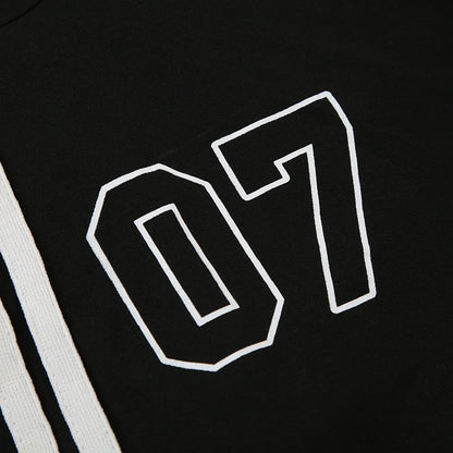 HEYounGIRL Tennis Style Spaghetti Strap Mini Dress Letter Print Contrast Color Sleeveless Women Short Dresses Summer Casual - AMULET RING STORE