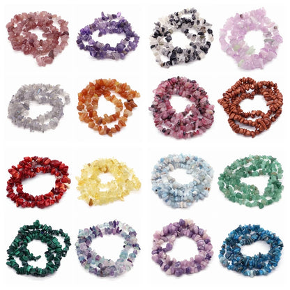 Natural Lilac Lepidolite Crystal Stone Beads Freeform Chips Gravel for Party Gift DIY Crafts Necklace Bracelet Jewelry Making - AMULET RING STORE