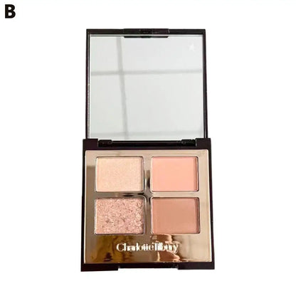 Oil Control Waterproof Puffs Cosmetics Moisturizing Setting Powder Make Up Matte Glitter Eyeshadow Fashion Eye Shadow Makeup - AMULET RING STORE