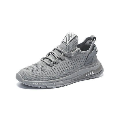 Flying Woven Men's Shoes Summer New Breathable Deodorant Mesh Shoes Men's sneaker Korean-style All-match Casual Running Shoes - AMULET RING STORE