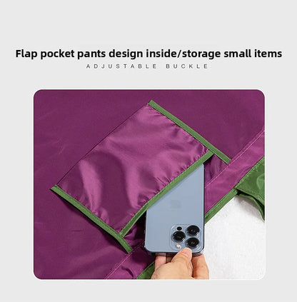 Large-sized drawstring eco-friendly supermarket shopping bag fashionable single-shoulder bag foldableportable handbag,waterproof - AMULET RING STORE