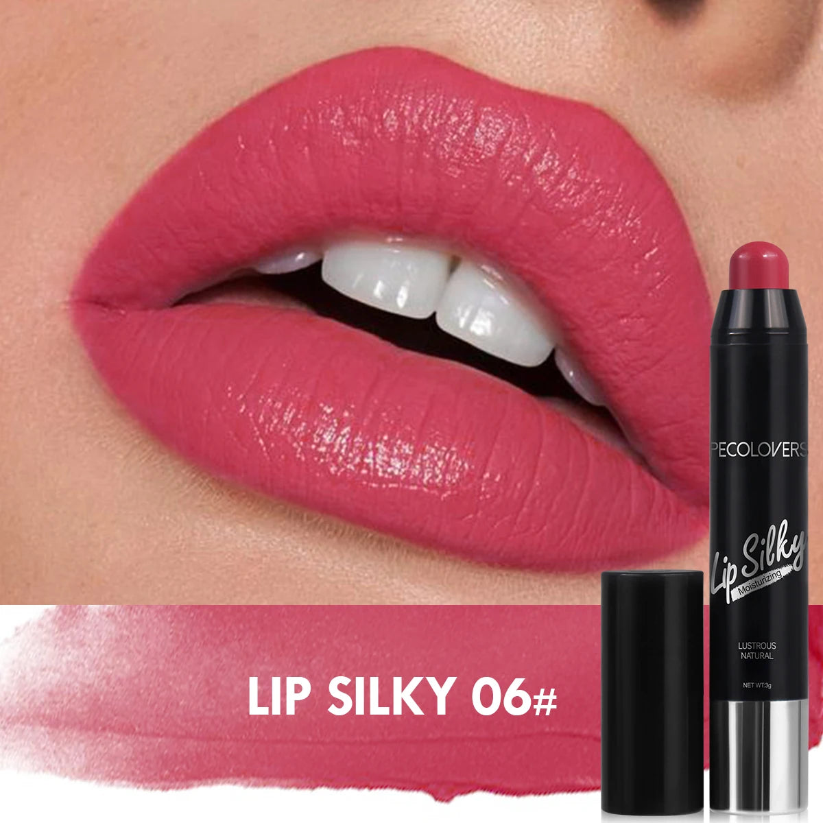 Matte Lipstick Pencil Waterproof Long Lasting Non-Stick Cup Lip Stain Tint Cosmetic Nude Lipstick Pen Makeup Maquillage - AMULET RING STORE