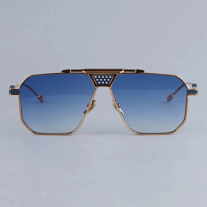 BMC004 Alloy Irrgular Sunglasses for Men and Women High Quality Brand Designer UV400 High Street Punk Fashion Trendy Eyeglasses