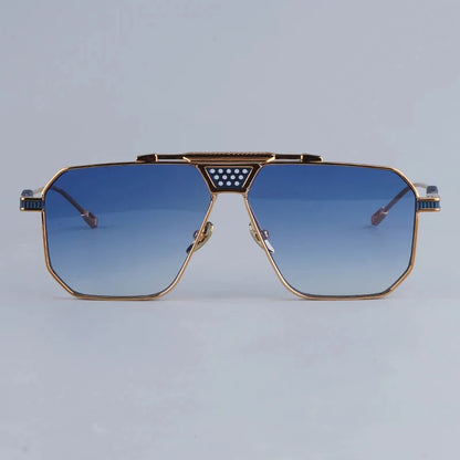 BMC004 Alloy Irrgular Sunglasses for Men and Women High Quality Brand Designer UV400 High Street Punk Fashion Trendy Eyeglasses