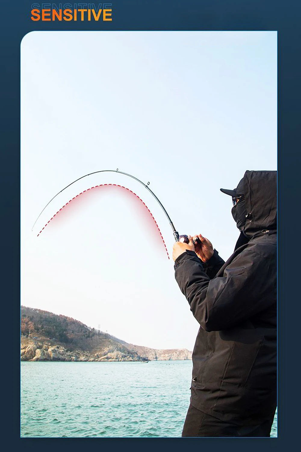 1.8m 2.1m 2.4m 2.7m Telescopic Fishing Rod Travel Spinning Casting Fishing Rod Anti Slip Portable Sea Pole for Angler - AMULET RING STORE