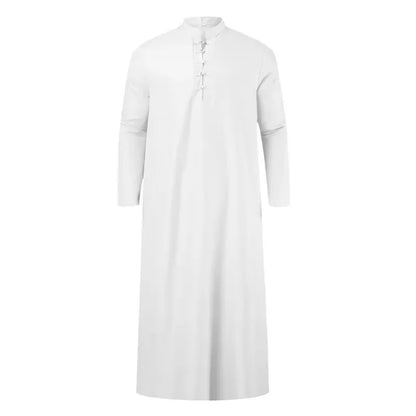 Islamic Clothing For Men Muslim Dress jubba thobe Saudi Arabia Kaftan Middle East  Abaya Man Button casual Muslim Men Clothing