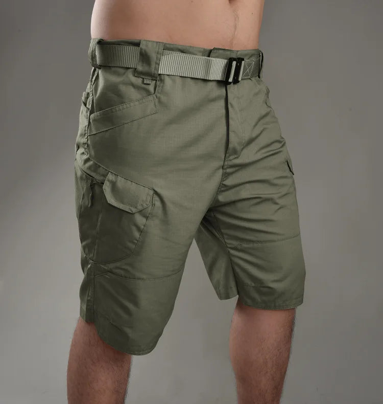 Military Cargo Shorts Men Summer Waterproof Wear-Resistant Army Short Pants Big Size 6XL Quick Dry Multi-pocket Tactical Shorts