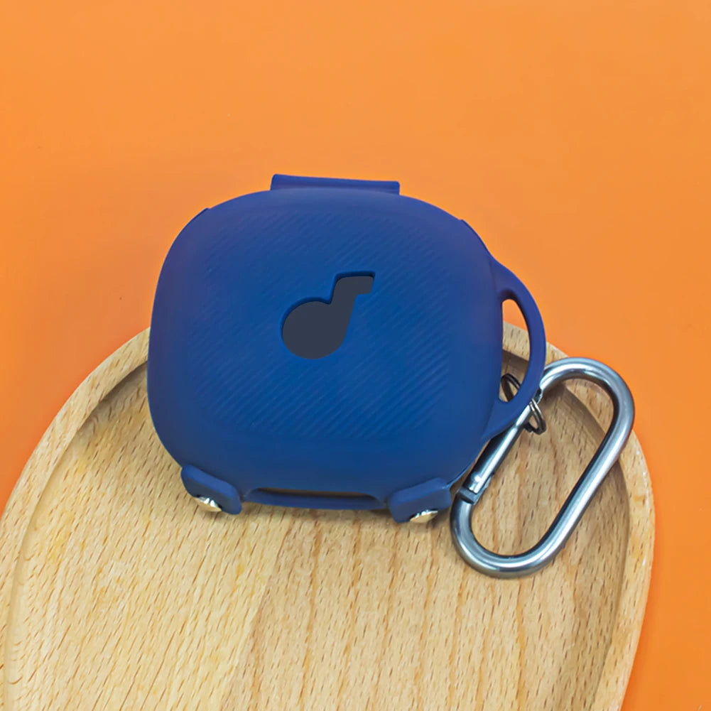 Silicone Case Cover Shockproof Soft Protective Cover Logo Visible Design Full Body Protective Case for Anker SoundCore Sport X20 - AMULET RING STORE