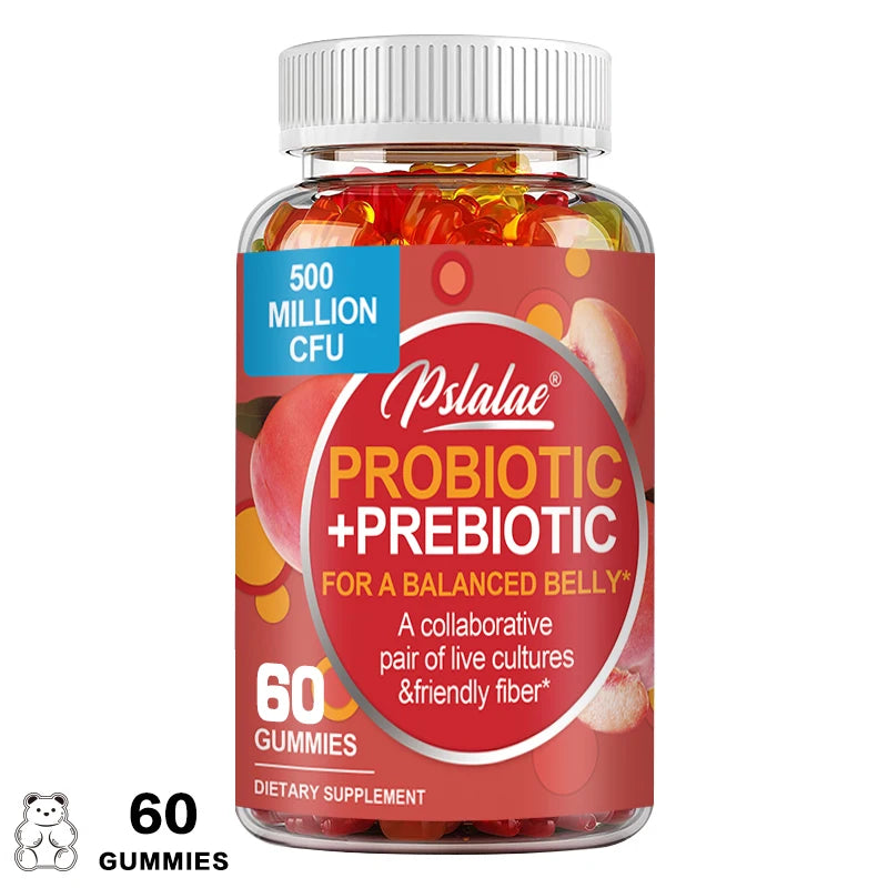 Probiotic + Prebiotic Gummies - Promote Digestive Health and Relieve Bloating - AMULET RING STORE