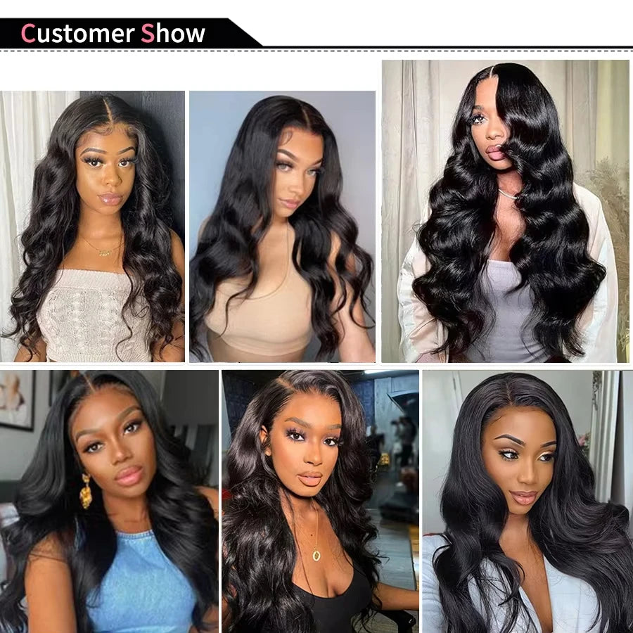 16A 100% Human Hair Bundles Body Wave Bundles Human Hair 30 Inch Body Wave Hair Weave 2/3/4 Pc Natural Raw Human Hair Extensions