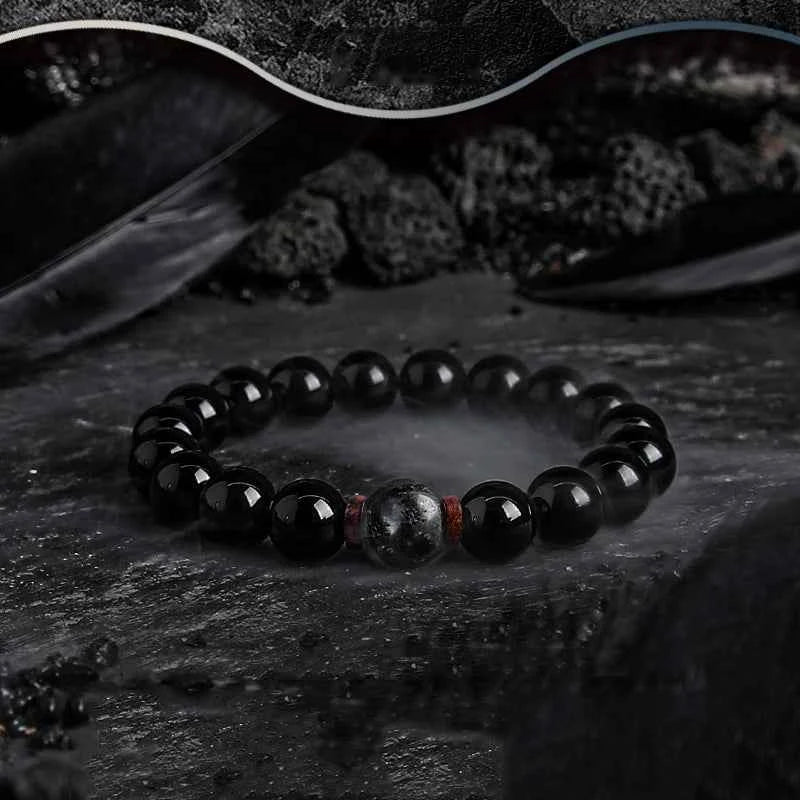 5A Real Natural Red Tiger Eye Beads Stone Bracelet Men Women Zircon Accessories Handmade Jewelry Gift for Girlfriend Wholesale