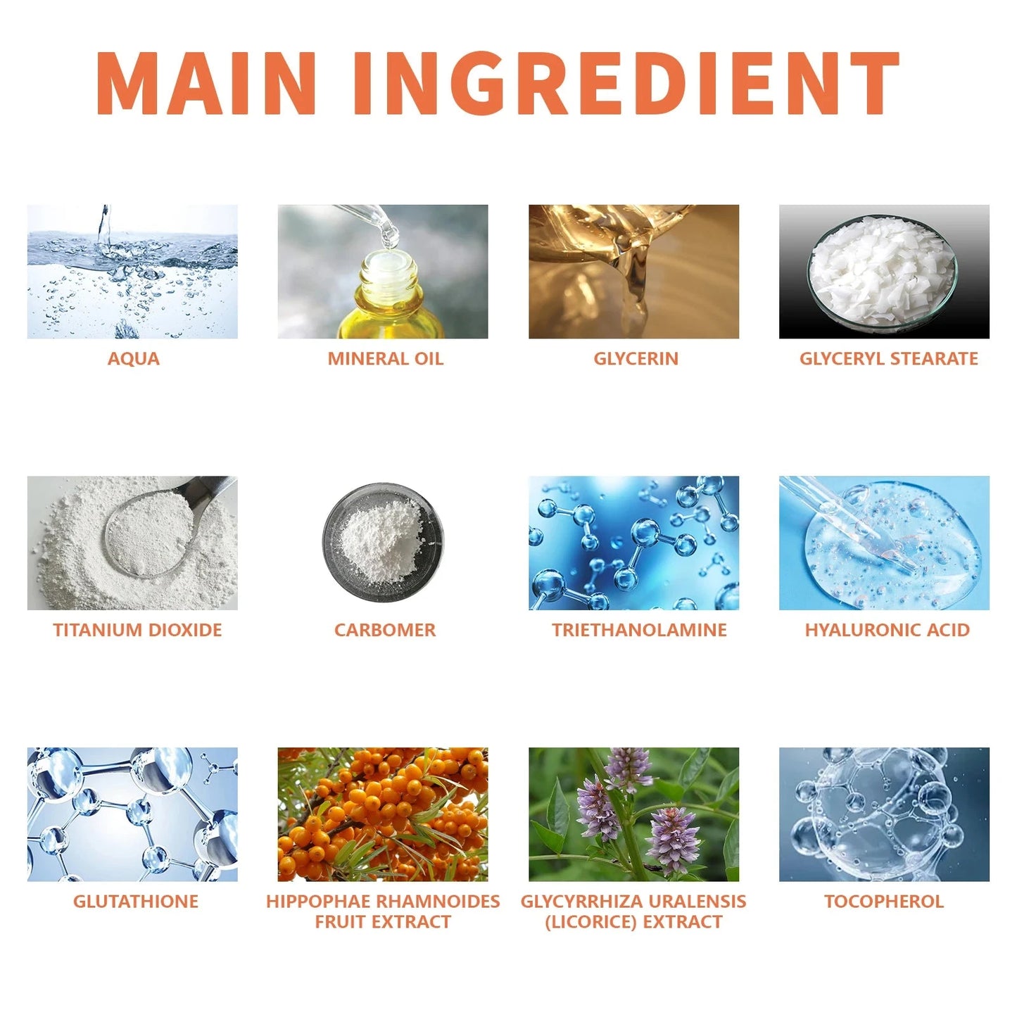 Whitening Plain Cream Smooth Brighten Face Foundation for Natural Nude Makeup Waterproof Exfoliating Maintains Water Oil Balanc - AMULET RING STORE