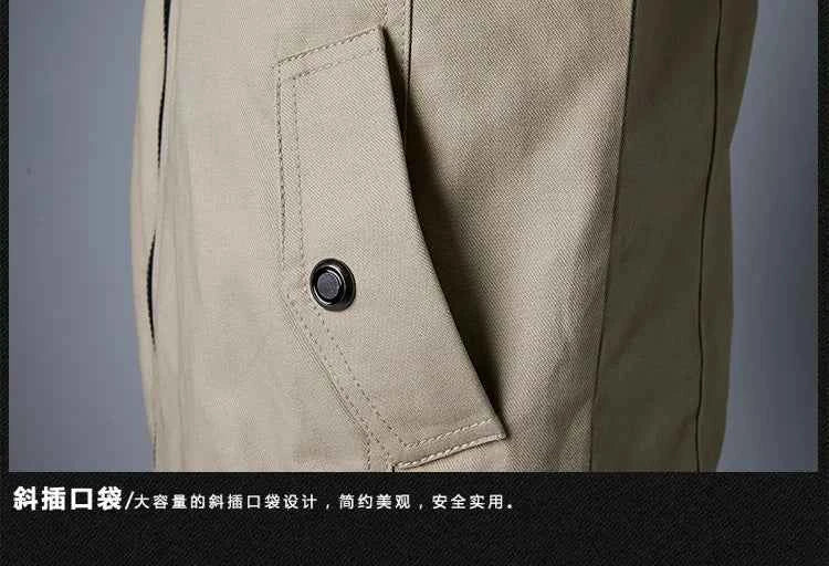 2023 Autumn Mens Bomber Jackets Casual Male Army Military Jackets Mens Cotton Slim Outwear Windbreaker Baseball Coats Clothing