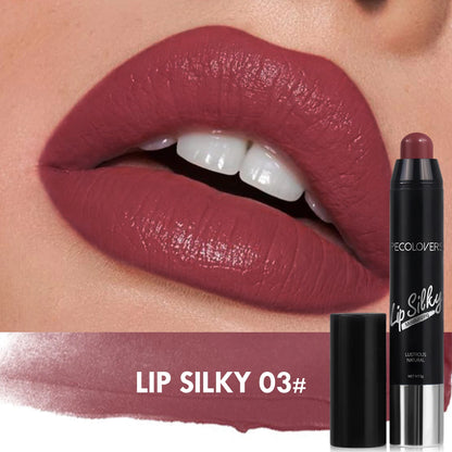 Matte Lipstick Pencil Waterproof Long Lasting Non-Stick Cup Lip Stain Tint Cosmetic Nude Lipstick Pen Makeup Maquillage - AMULET RING STORE