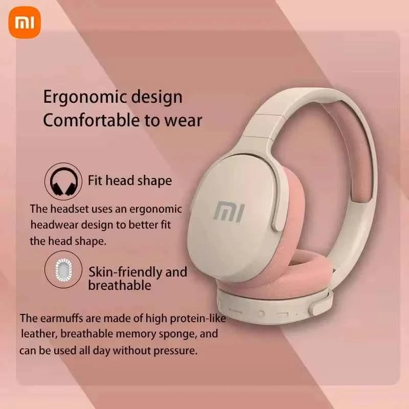Xiaomi NEW Wireless Headphones Bluetooth 5.3 Earphone Stereo HIFI Headset Game Earbuds Lightweight with Mic For Samsung Iphone