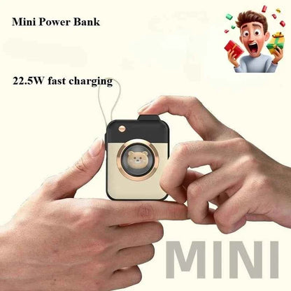 20000mAh 22.5w Fast Charging Large Capacity Mini Power Bank Portable External Battery Charger for Xiaomi Samsung Huawei