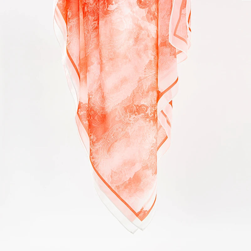 NEW Print Chiffon Hijab Scarf Shawl Fashion Islamic Muslim Scarves Wraps Women Echarpe Breathable Foulard Hijabs - AMULET RING STORE