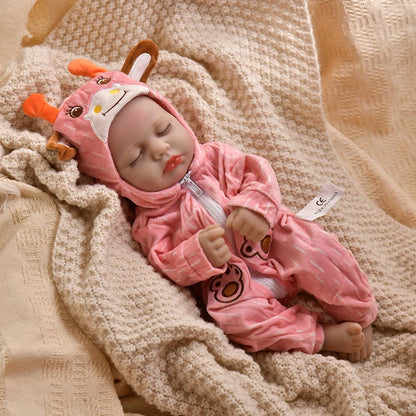 16 Inch 40cm Loulou Full Body Soft Vinyl Girl Reborn Baby Doll Lifelike Bebe Reborn Doll Toys Realistic Baby Doll Toys