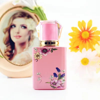 5/10pcs 50ml Square Glass Perfume Bottle Black/Pink/White/Red Spray Bottle Empty Fragrance Packaging Bottle Refillable
