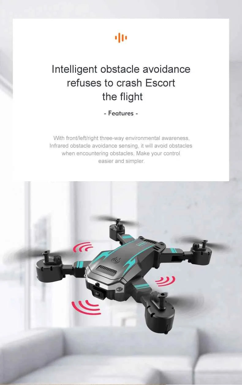 G6 Pro GPS Professional Drone 8K HD Dual-Cameras Aerial Photography Omnidirectional Obstacle Avoidance Quadrotor RC Distance 5KM