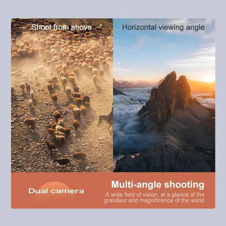 Lenovo D18 Drone 8K Aerial HD Dual Camera Photography Intelligent Obstacle Avoidance Brushless Motor 5G WIFI GPS Return VR Drone