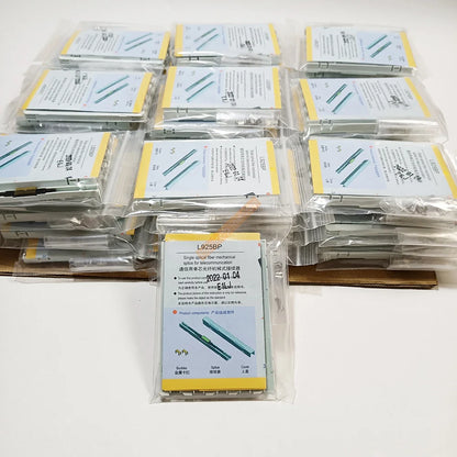 L925BP Drop Cable FTTH Fiber Optic Mechanical Splice Fiber Optic Mechanical Splicer Fast Connector Cold Splice for SC Adaptor - AMULET RING STORE