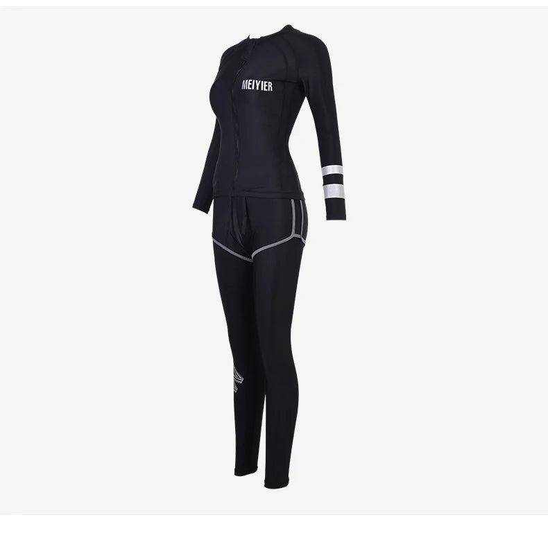 2024 Modest Fashion Swimming Suit For Women Full Cover Burkini Muslim Swimwear Womens Islamic Long Sleeve Swimsuit Skirted M-XXL