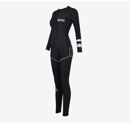 2024 Modest Fashion Swimming Suit For Women Full Cover Burkini Muslim Swimwear Womens Islamic Long Sleeve Swimsuit Skirted M-XXL