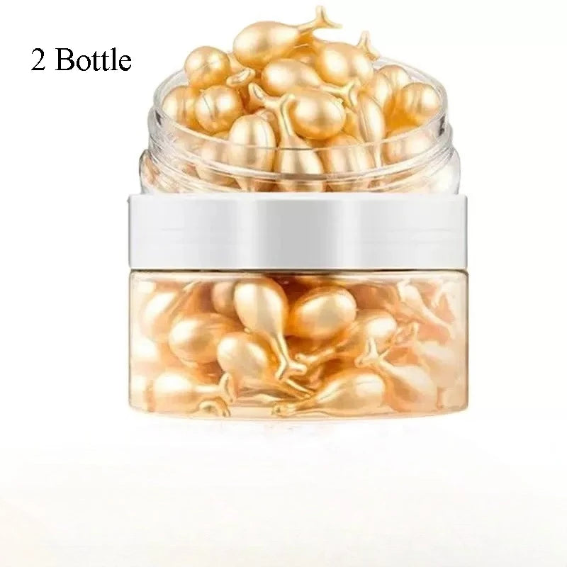 50Pcs Collagen Face Care Capsules Serum Spot Acne Wrinkle Remover Firming Whitening Hyaluronic Acid Essence Skin Care New style - AMULET RING STORE