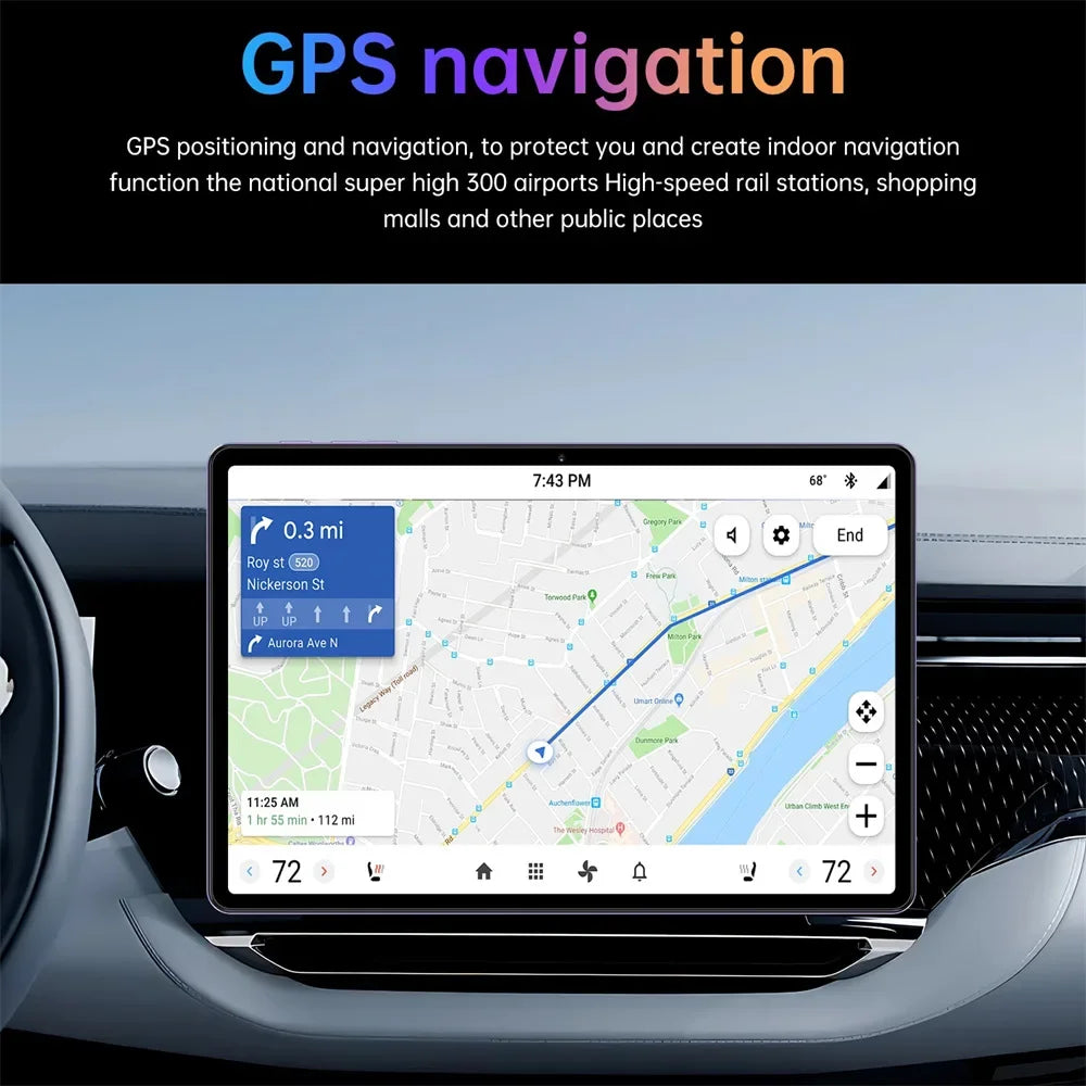 Original Pad 7S Pro Tablets Global Edition 22GB+2TB Android 15 Tablet PC 5G Dual SIM 10000mAh 10.1" HD WiFi Gaming Kids Tab PC