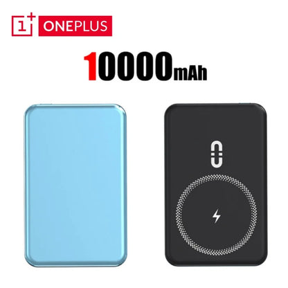 Oneplus 50000mAh Magnetic Power Bank Wireless Portable Charger Large Capacity Fast Charge Backup Battery For IPhone Samsung New - AMULET RING STORE