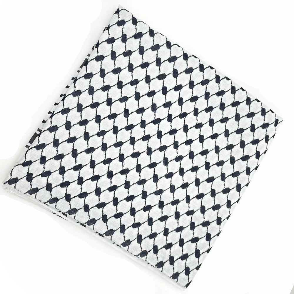 Military Shemagh Tactical Desert Scarf Shemagh Scarf Men Neck Head Wraps for Men Cotton Keffiyeh Arab Wrap with Tassel - AMULET RING STORE